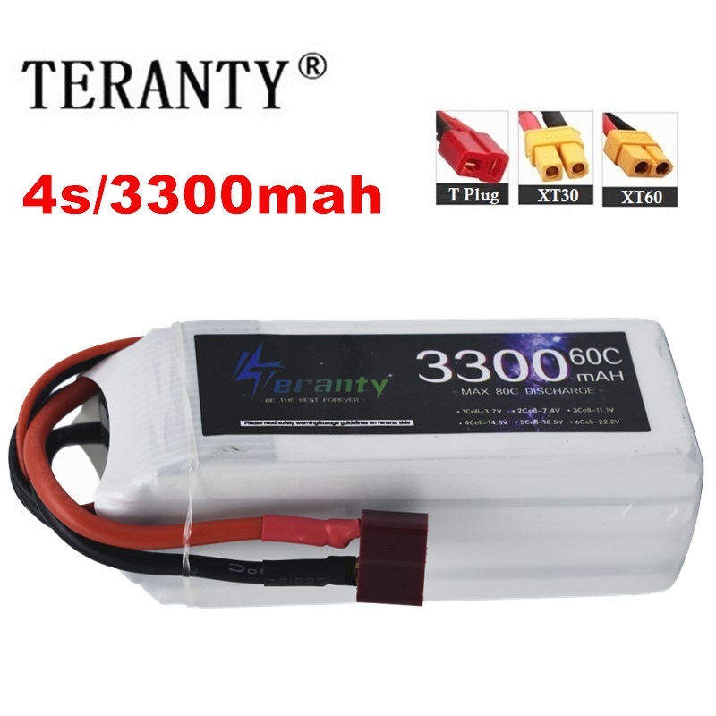 Lipo Battery 4S - LiPo Akku 4S 3300mAh 60C 14,8V