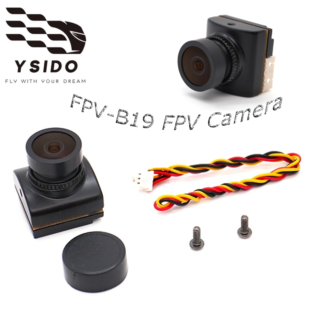 Analog Fpv Camera - YSIDO FPV-B19 FPV-Kamera 19*19*22mm 1500TVL 0,0001Lux