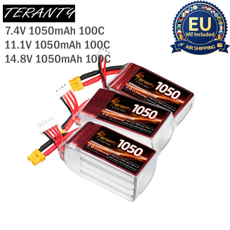 Lipo Battery 4S - 2 Stück 1050 mAh 2S 3S