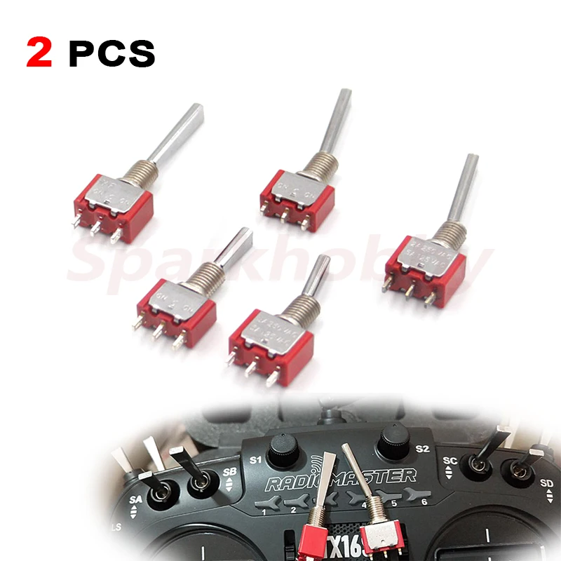 Flysky Transmitter - 2PCS RC Sender Schalter 2/3 Positionen