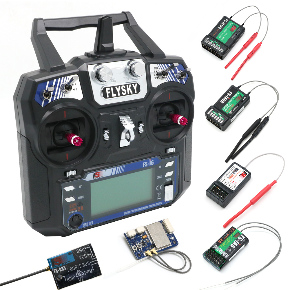 Flysky Transmitter - FLYSKY FS-i6 I6 Sender 2,4G 6CH