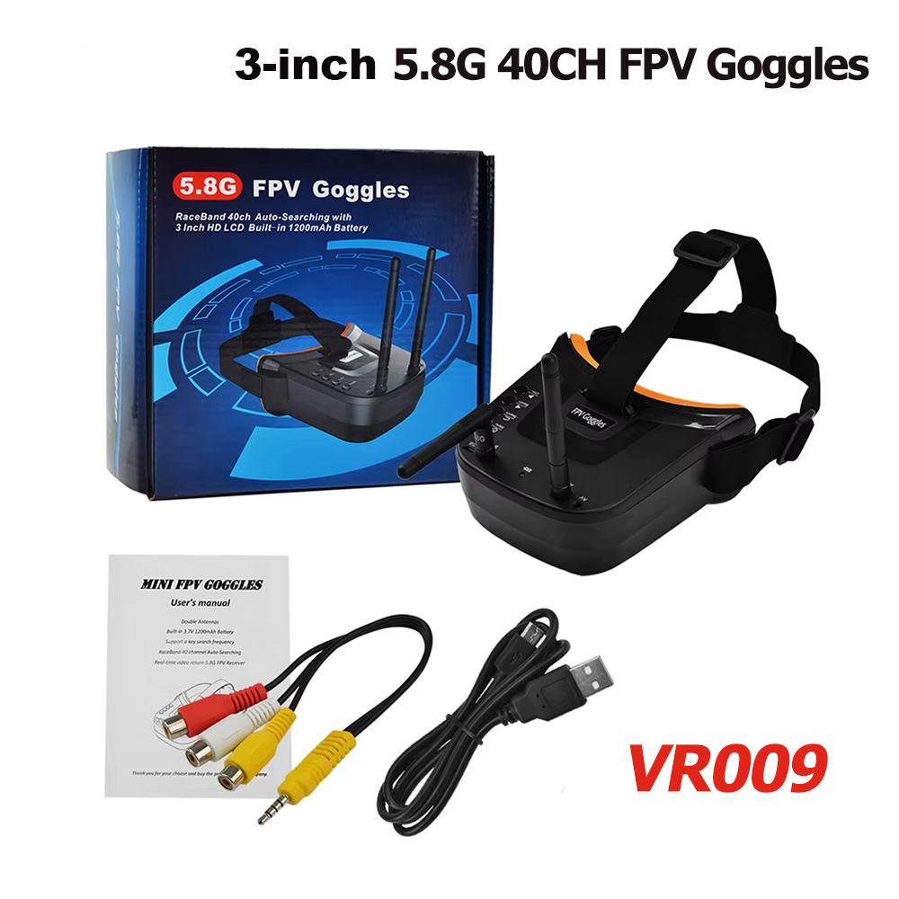 Goggles Fpv - VR009 FPV-Videobrille, 3 Zoll, 480 x