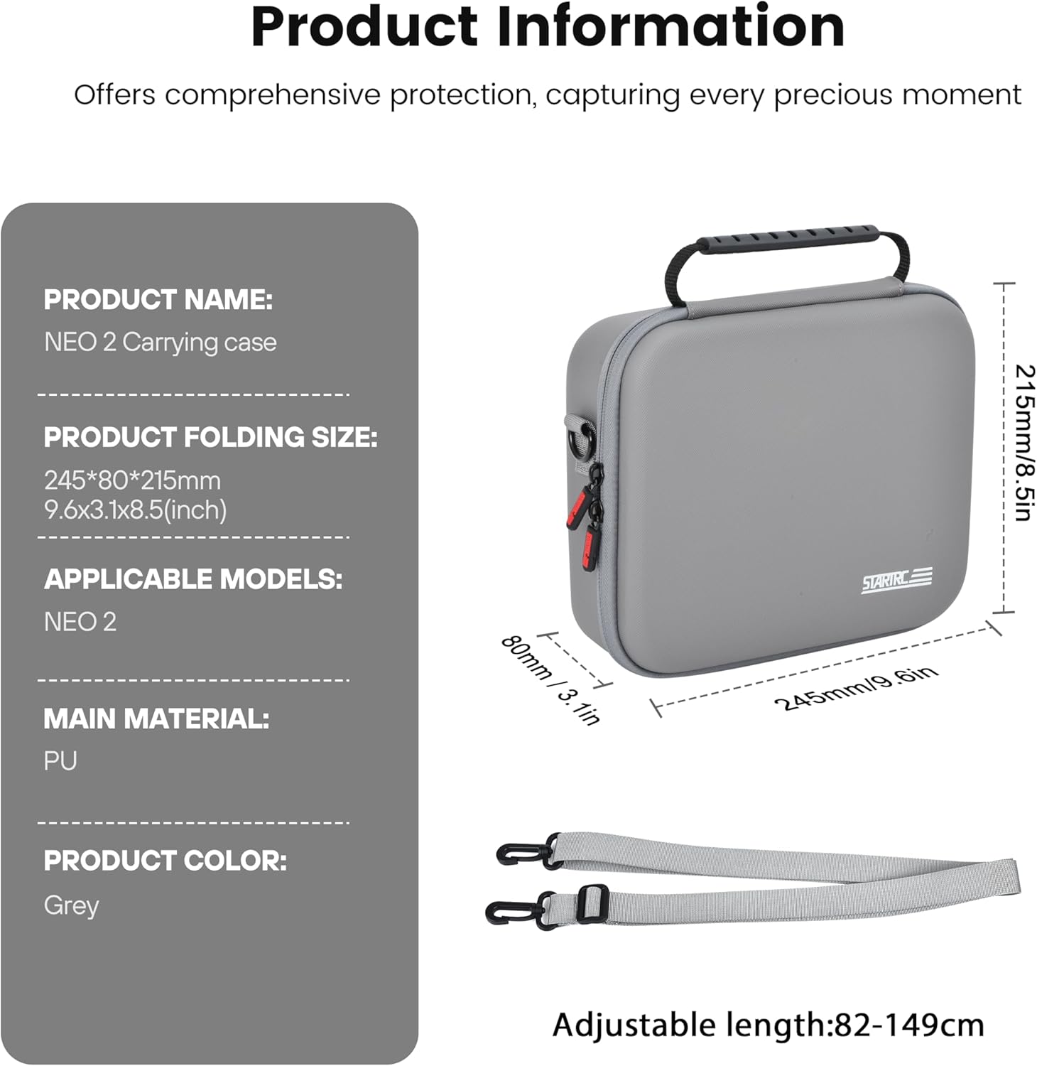 STARTRC Neo 2 tragbare PU-Umhä – Dji Drone Bewertung und Preis