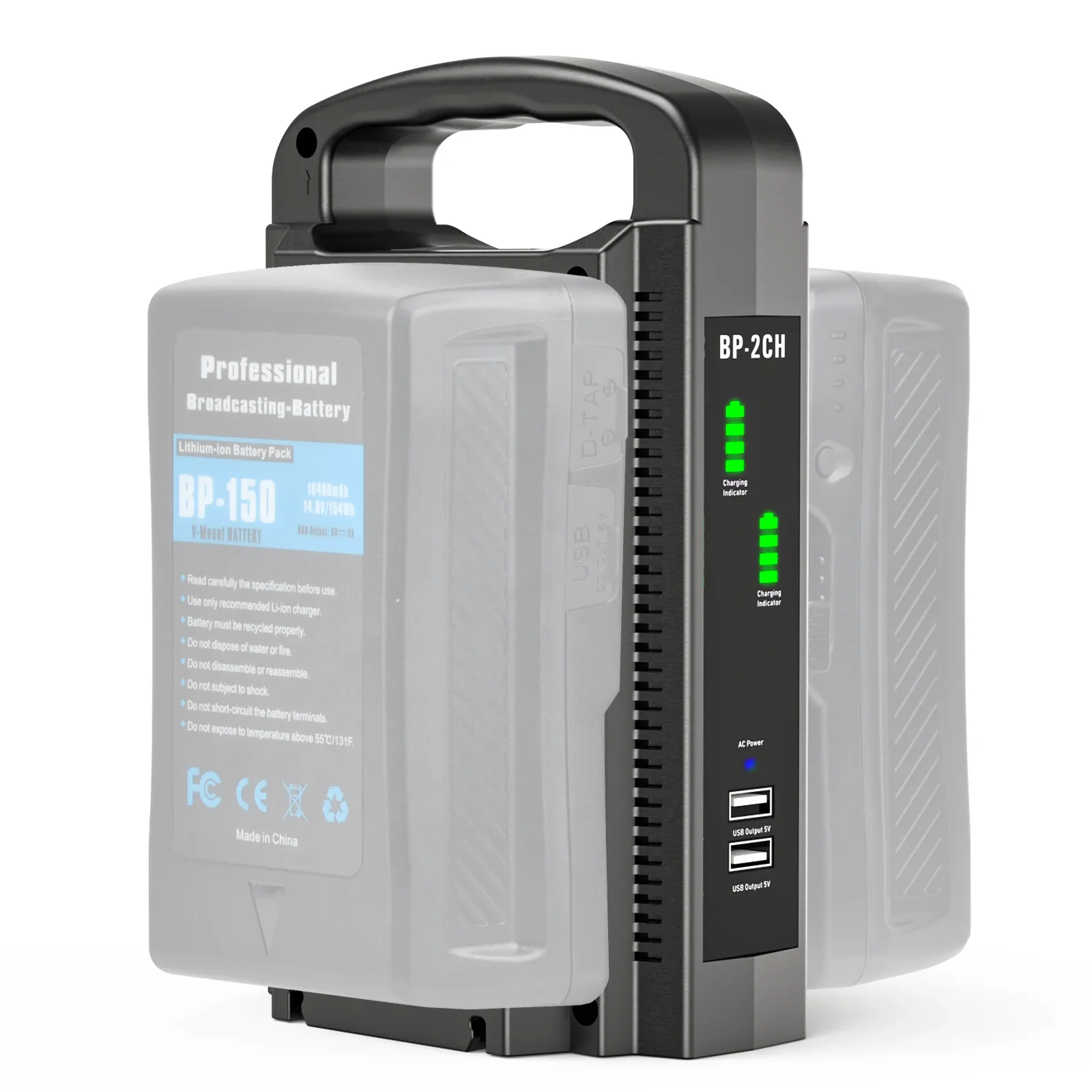 SWZY BP-2CH V-Mount-Akkuladege – Drone Battery Charger Bewertung und Preis