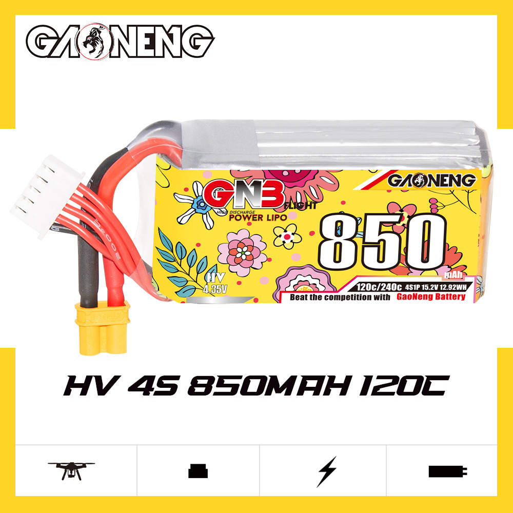 Verbesserte gnb 4s 15,2 v 850m – Lipo Battery 4S Bewertung und Preis