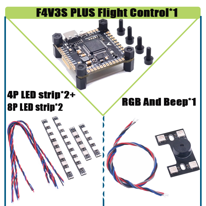 RCtoSky F4V3S PLUS F722 F745 H – F722 Flight Controller Bewertung und Preis