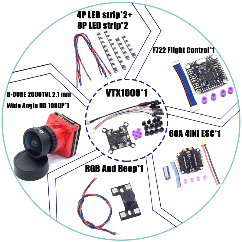 RCtoSky F4V3S PLUS F722 F745 H – F722 Flight Controller Bewertung und Preis