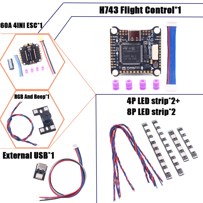 RCtoSky F4V3S PLUS F722 F745 H – F722 Flight Controller Bewertung und Preis