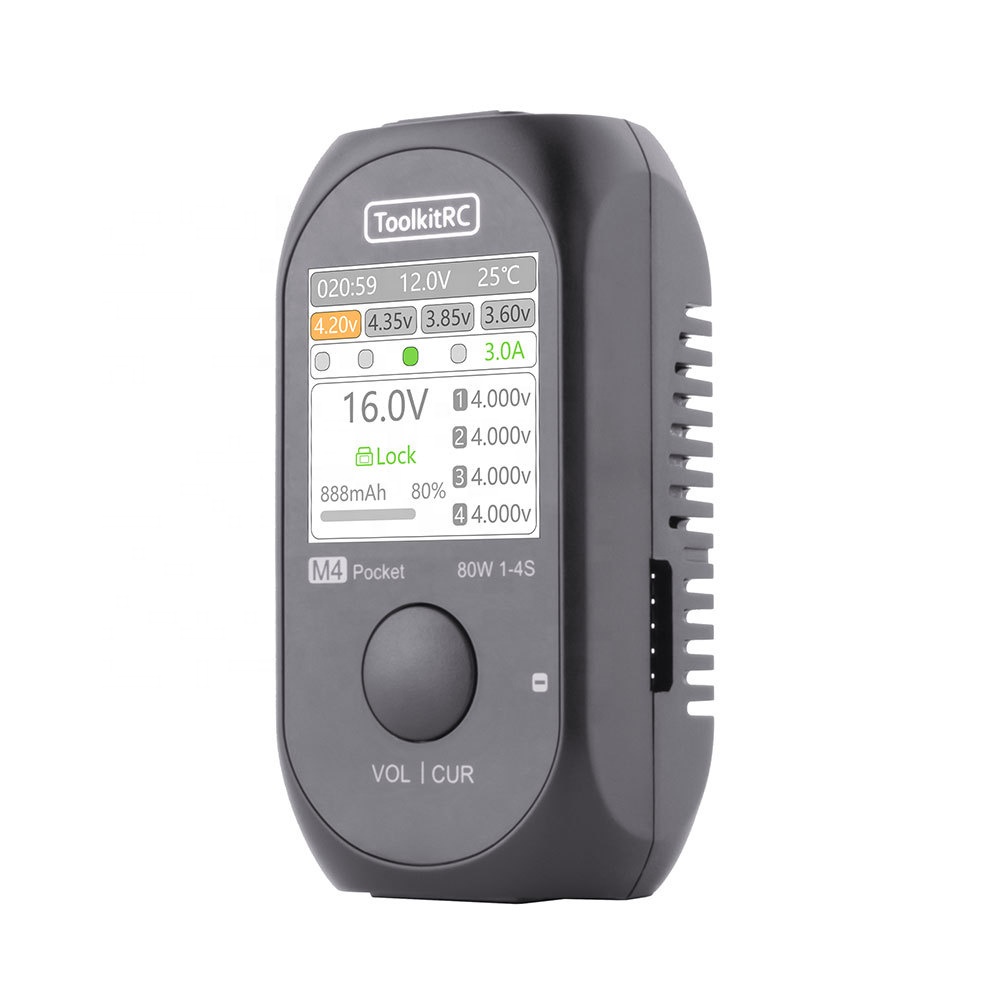 ToolkitRC M4 Pocket Smart 80W  – Lipo Battery 4S Bewertung und Preis