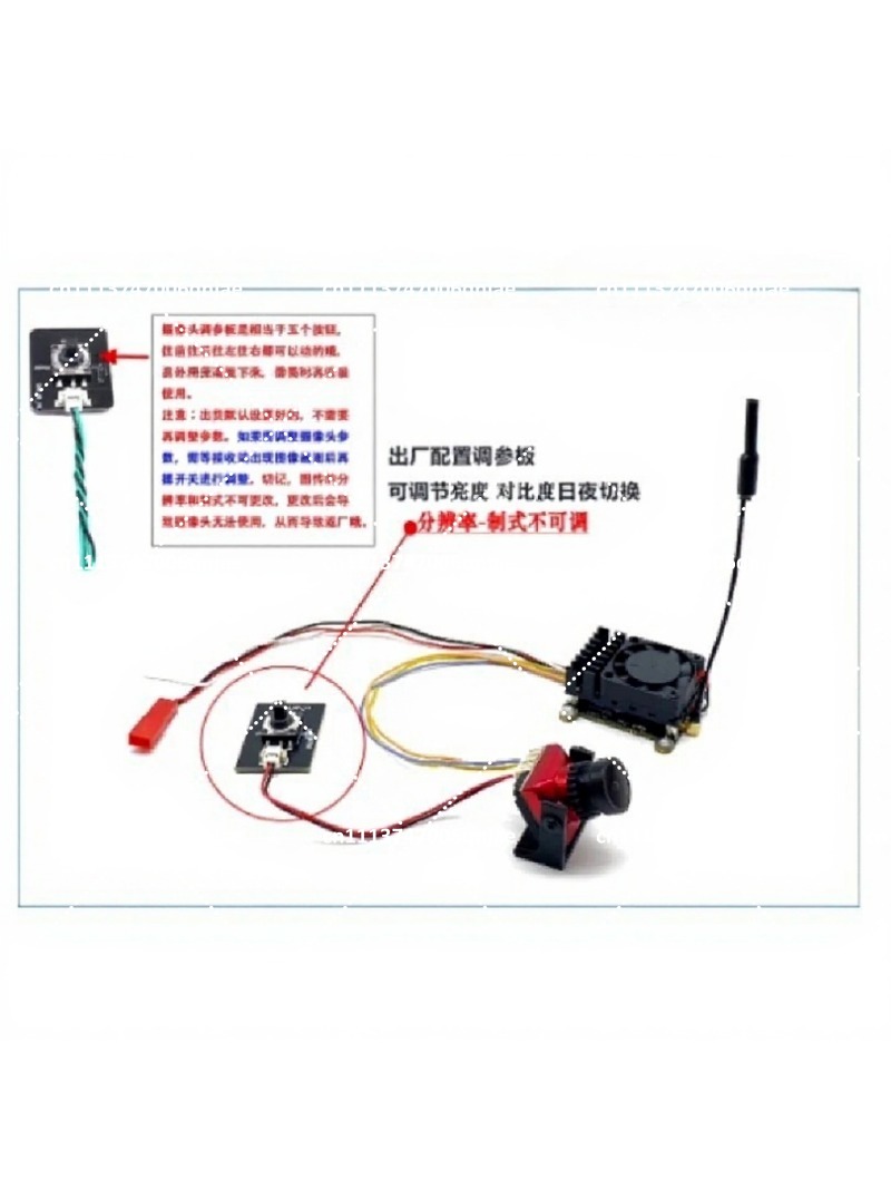 5,8G 2W Analoges FPV-Kamera-Se – Analog Fpv Camera Bewertung und Preis