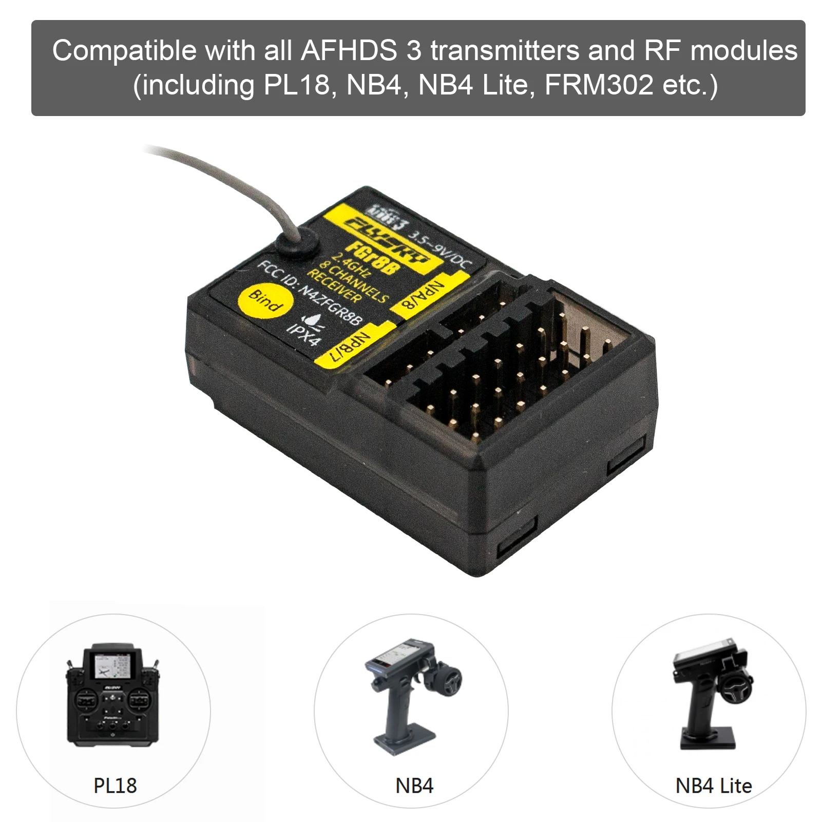 FLYSKY FGR8B PWM/ PPM/ i-Bus A – Flysky Transmitter Bewertung und Preis
